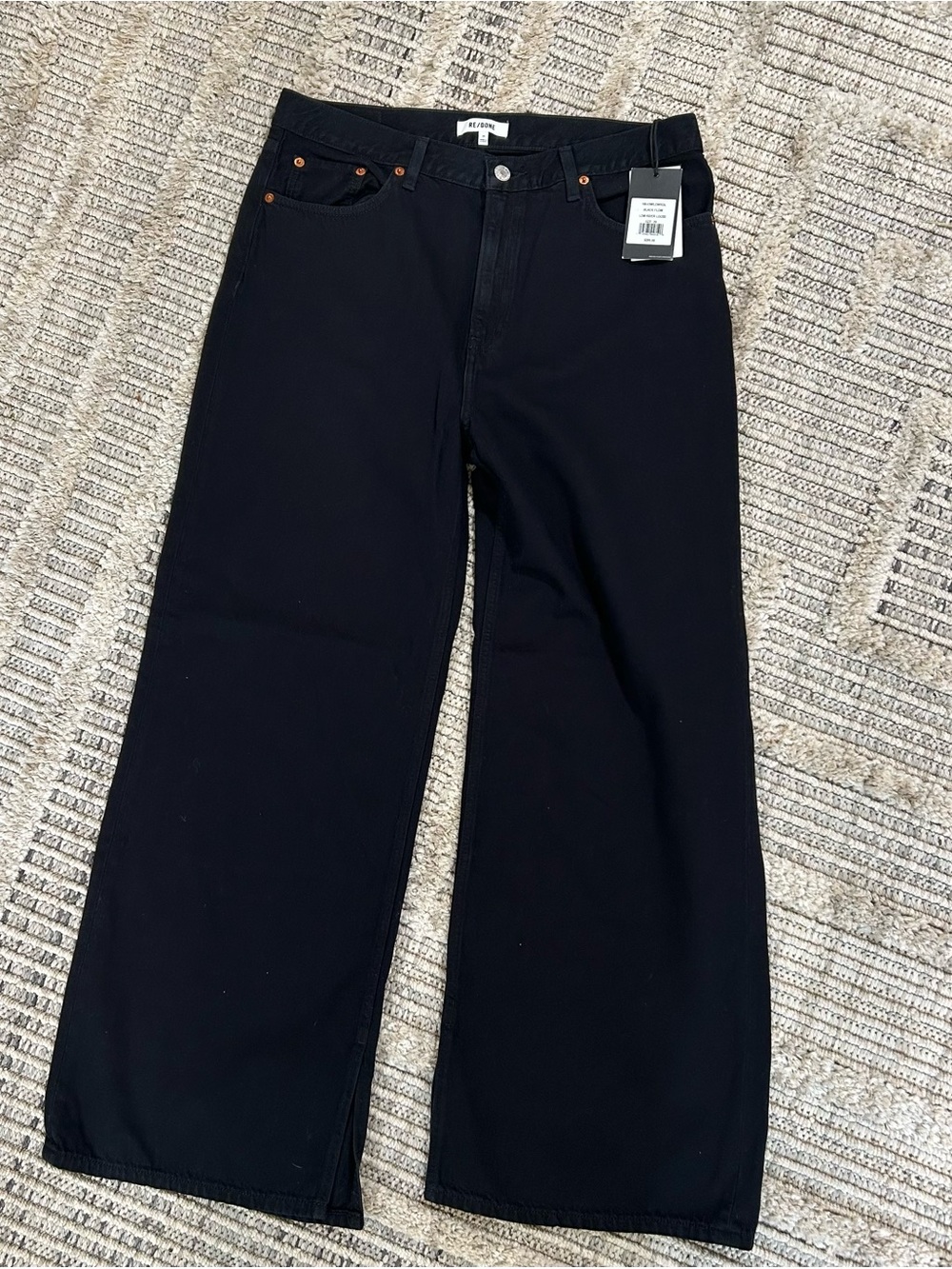 Re/Done Womens Jeans - Black -  size 29